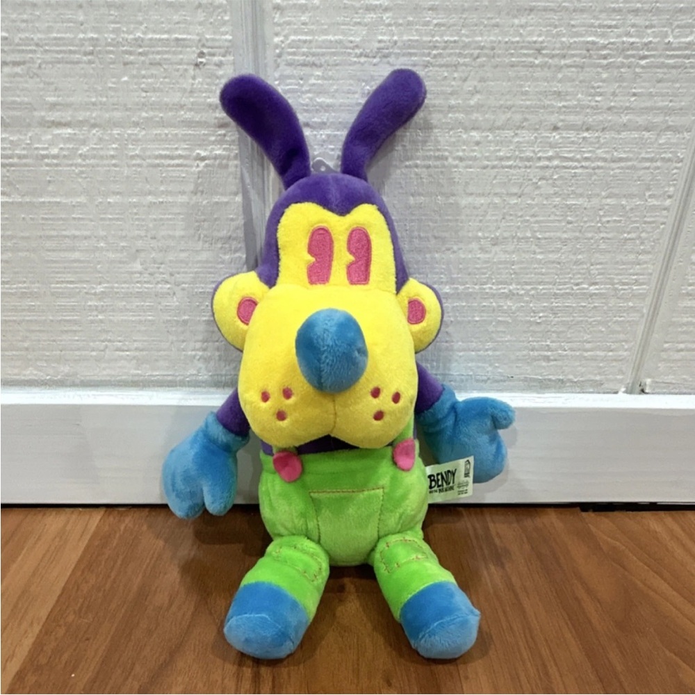 PhatMojo Bendy and the Ink Machine Plush Stuffed Animal Purple Blue Green 2019